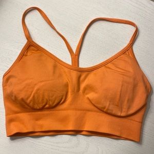 Gymshark Orange Medium Sports Bra
